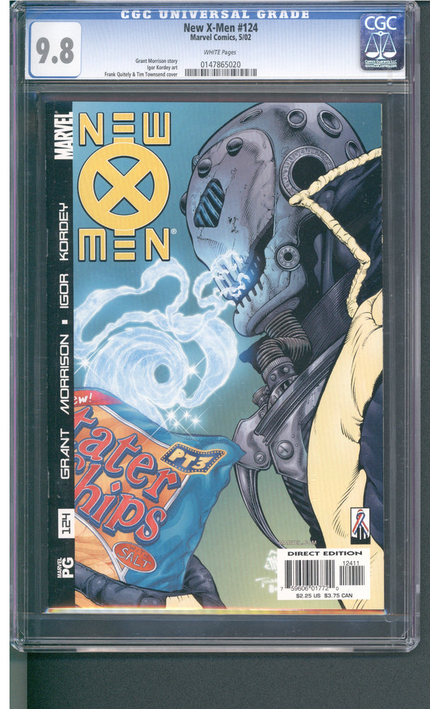 New X-Men #124 (05/02) Graded CGC 9.8 (Online Order Only)