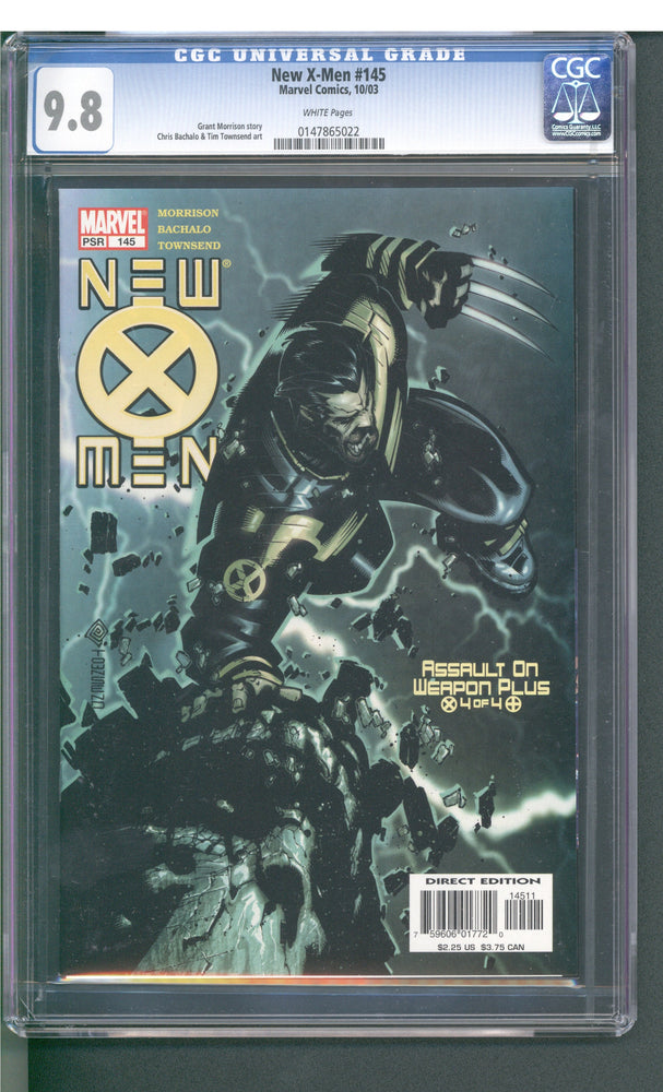 New X-Men #145 (10/03) Graded CGC 9.8 (Online Order Only)