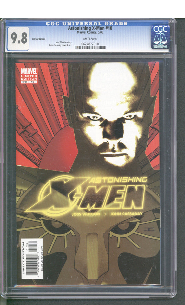 Astonishing X-Men #10 (5/05) Graded CGC 9.8 (Online Order Only)