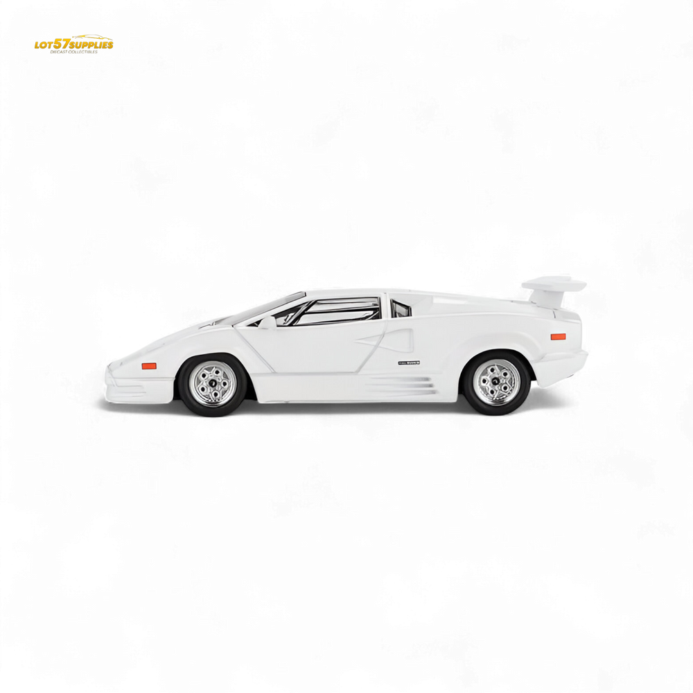 (Pre-Order) Mini-GT Lamborghini Countach 25th Anniversary - White 1:64 #1134 (ONLINE ORDER ONLY)