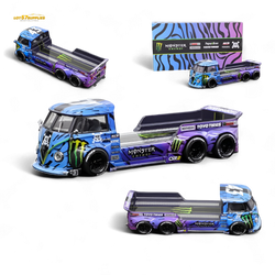 (Pre-Order) liberty 64 VW Trailer - Monster Livery 1:64 (ONLINE ORDER ONLY)