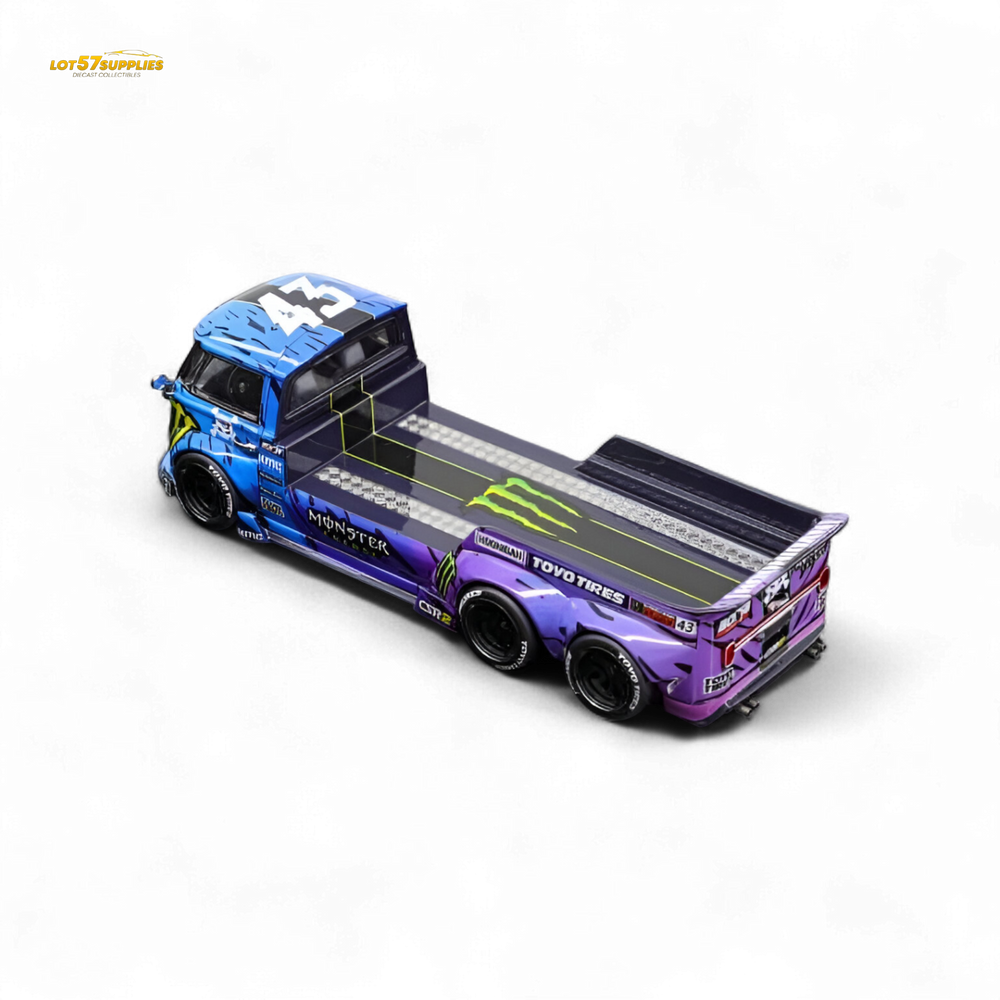 (Pre-Order) liberty 64 VW Trailer - Monster Livery 1:64 (ONLINE ORDER ONLY)