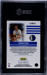 Graded 2025 Panini Instant Cooper Flagg #RRR16 Rated Rookie Retro Rookie RC Basketball Card SGC 10 Gem Mint (ONLINE ORDER ONLY)