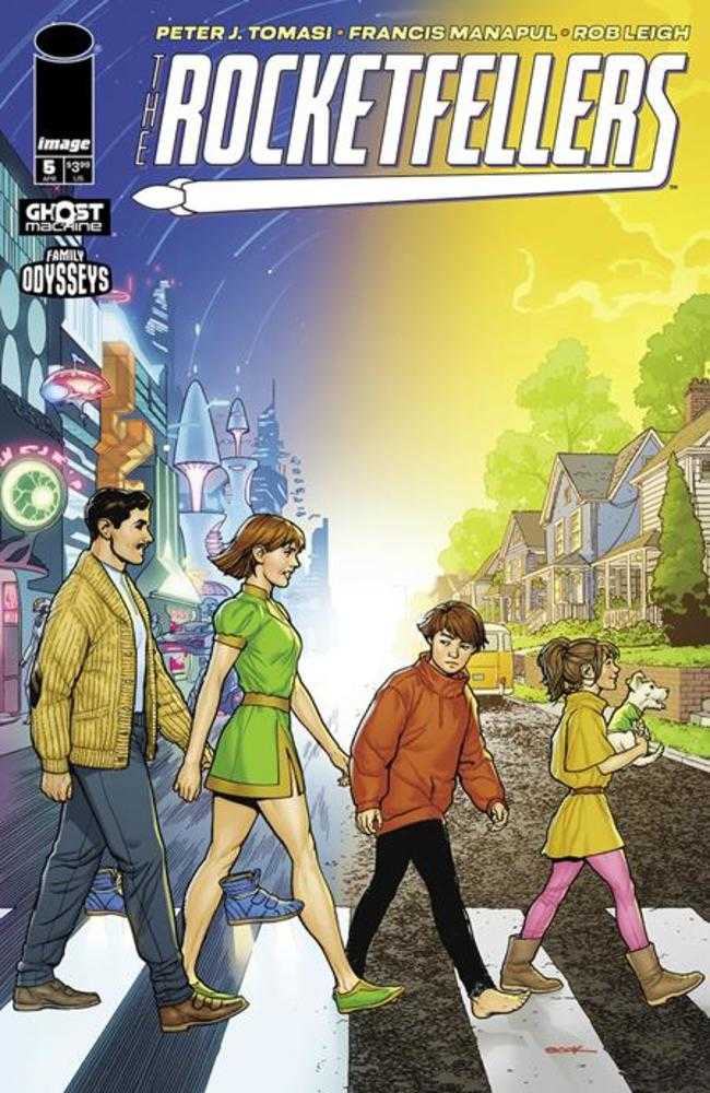 Rocketfellers #5 Cover B Ryan Sook Variant (Online Order Only)