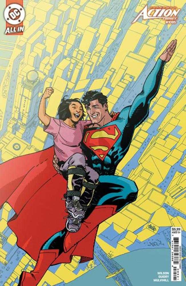 Action Comics #1085 Cover C Cully Hamner Card Stock Variant