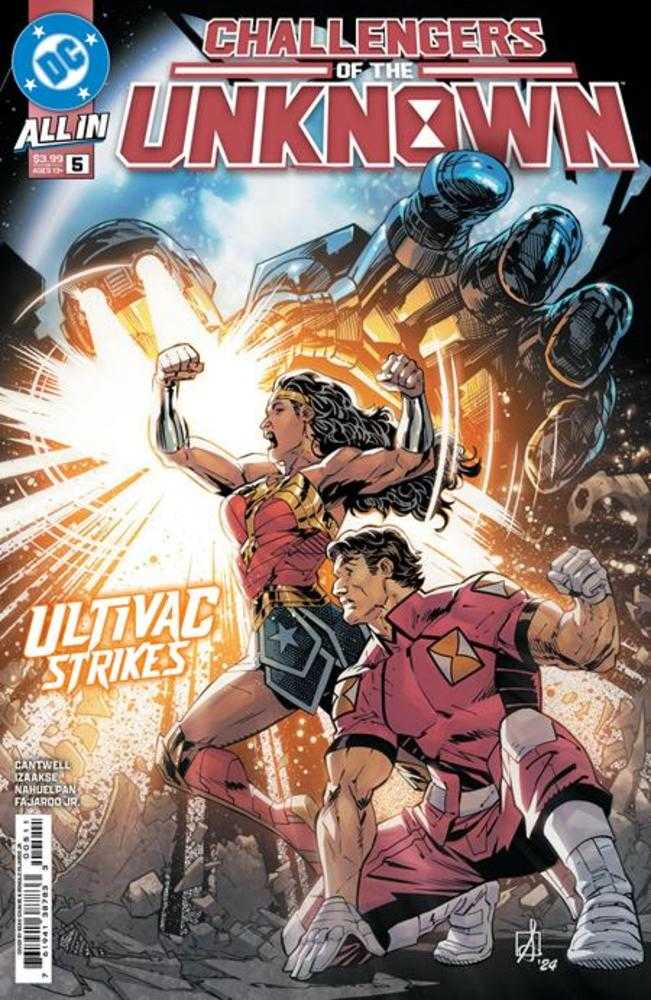 Challengers Of The Unknown #5 (Of 6) Cover A Sean Izaakse