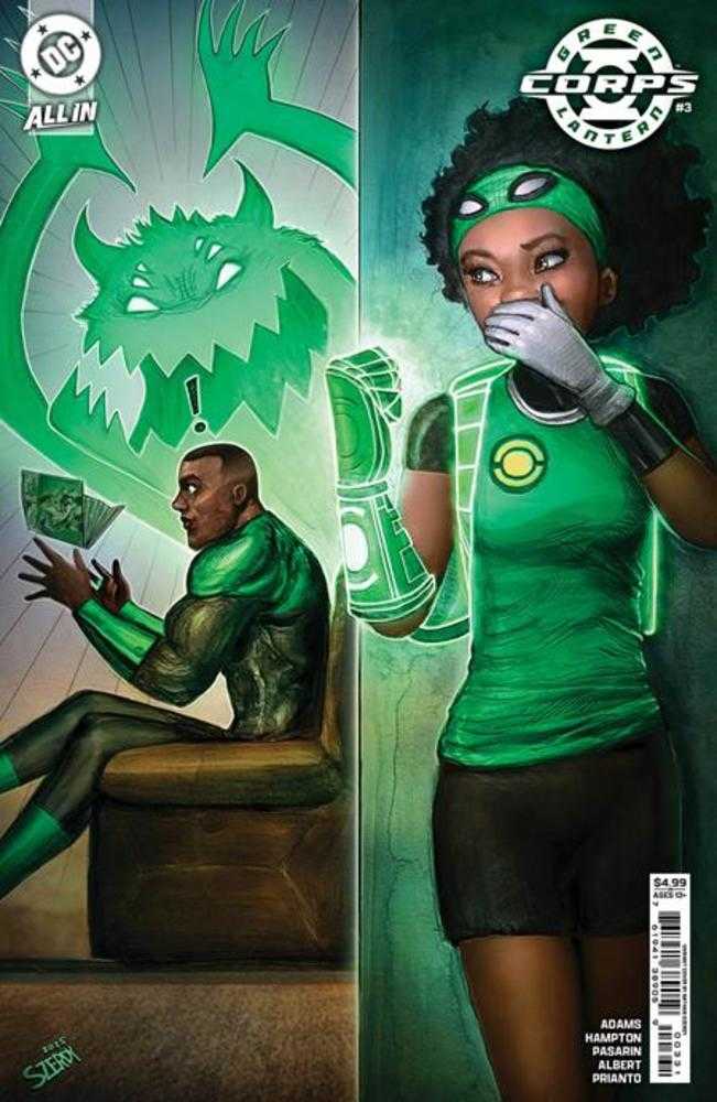 Green Lantern Corps #3 Cover D Nathan Szerdy Card Stock Variant (Online Order Only)