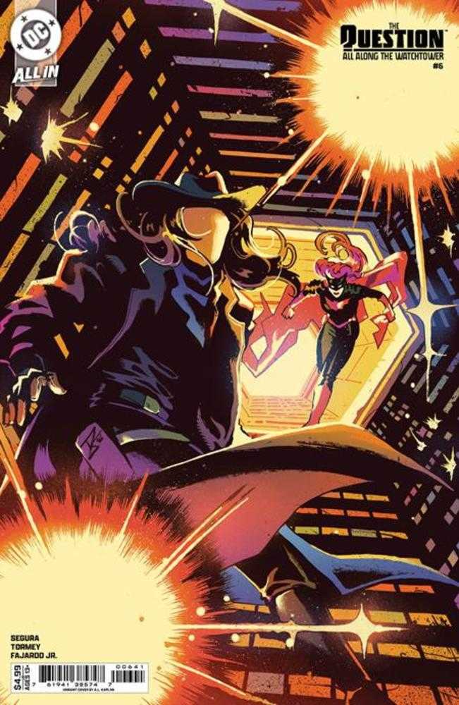 Question All Along The Watchtower #6 (Of 6) Cover D Al Kaplan Card Stock Variant (Online Order Only)
