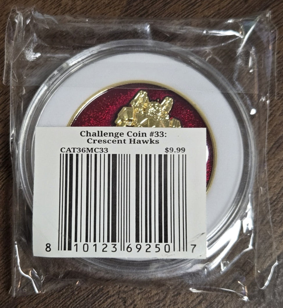Battletech - Challenge Coin - Crescent Hawk #33 (Online Order Only)
