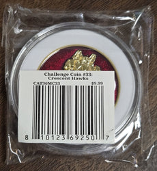 Battletech - Challenge Coin - Crescent Hawk #33 (Online Order Only)