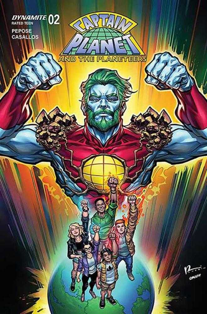 Captain Planet #2 Cover A Chad Hardin (ONLINE ORDER ONLY)