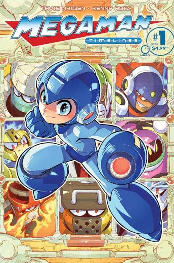 Mega Man Timelines #1 (One Shot) Cover A Kenny Ruiz (Online Order Only)