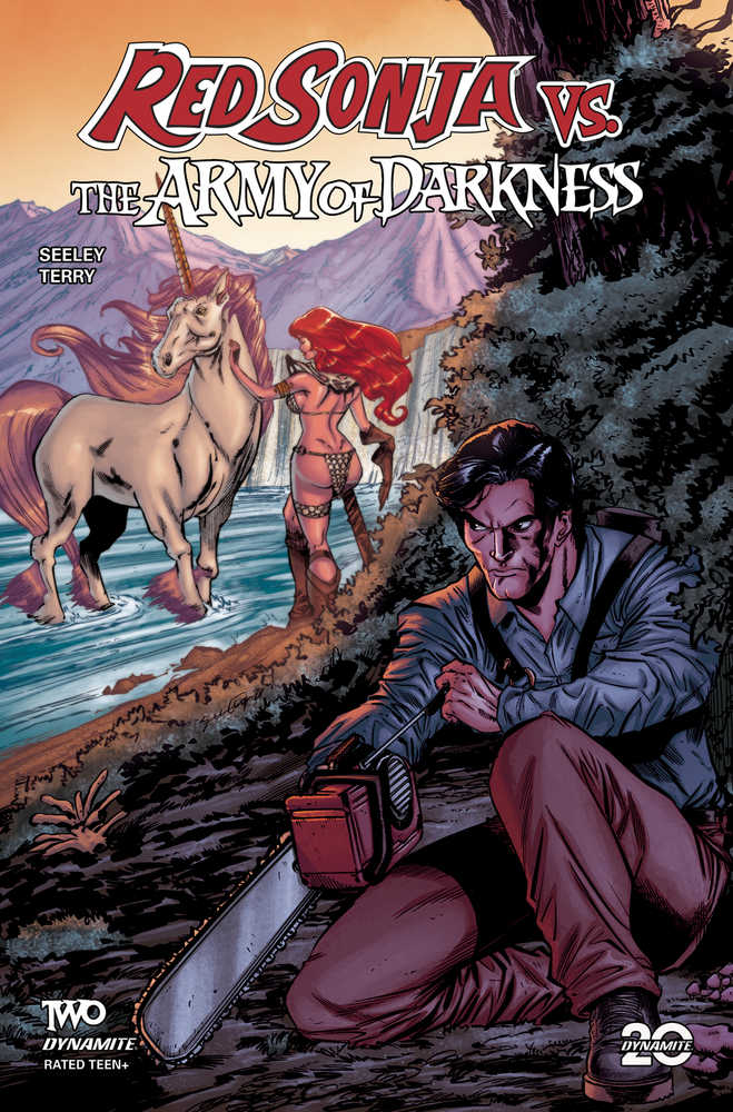 Red Sonja vs Aod #2 Cover B Seeley (Online Order Only)