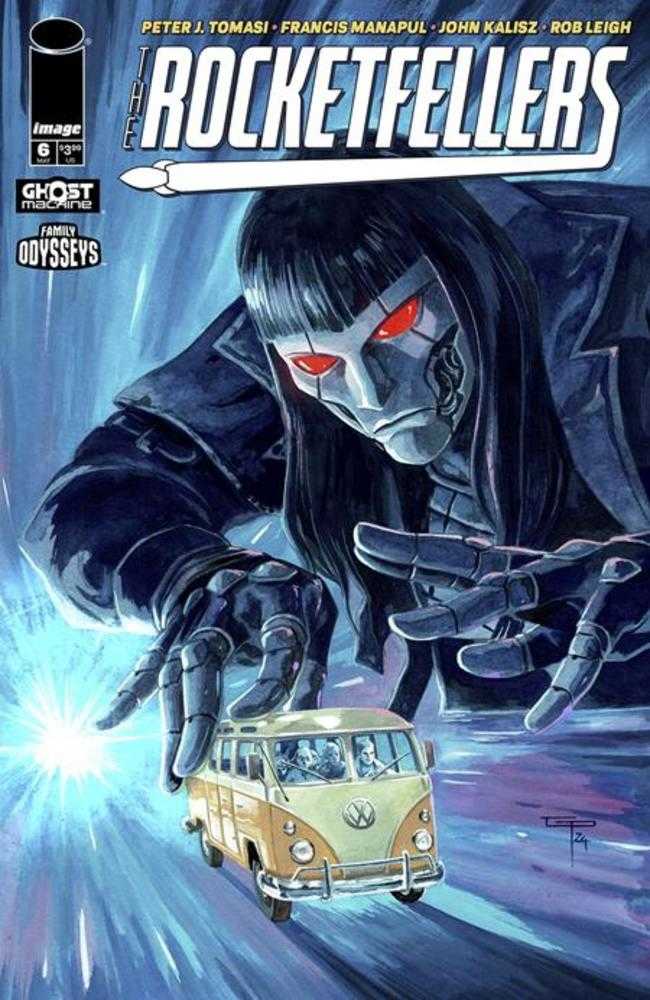 Rocketfellers #6 Cover B German Peralta Variant (Online Order Only)