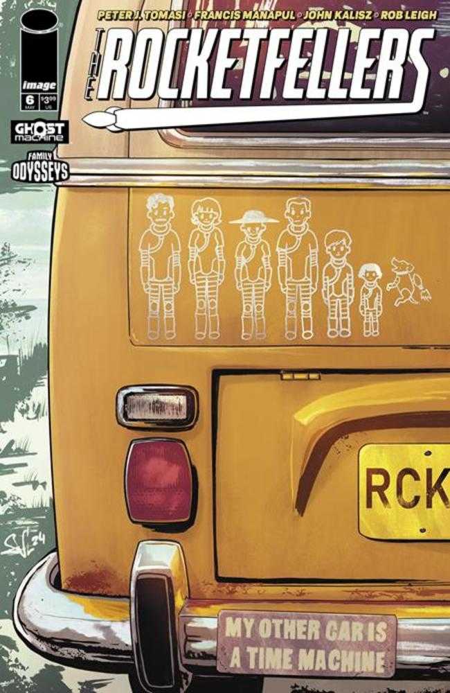 Rocketfellers #6 Cover C Sean Von Gorman Variant (Online Order Only)