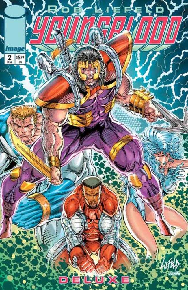 Youngblood Deluxe #2 Cover B Rob Liefeld Foil Variant (Online Order Only)