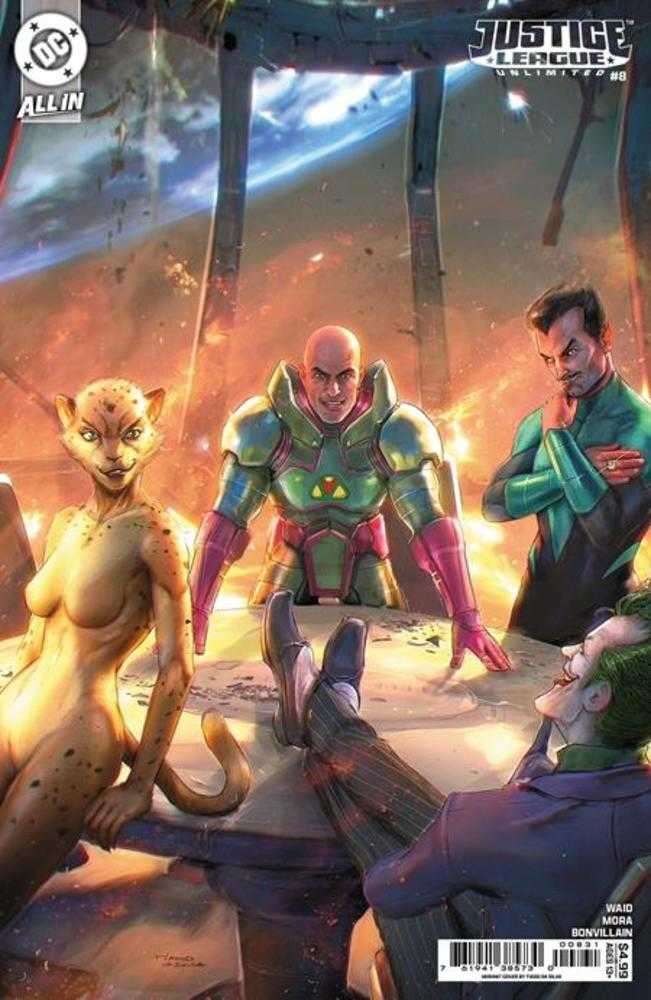 Justice League Unlimited #8 Cover C Tiago Da Silva Card Stock Variant (We Are Yesterday) (Online Order Only)
