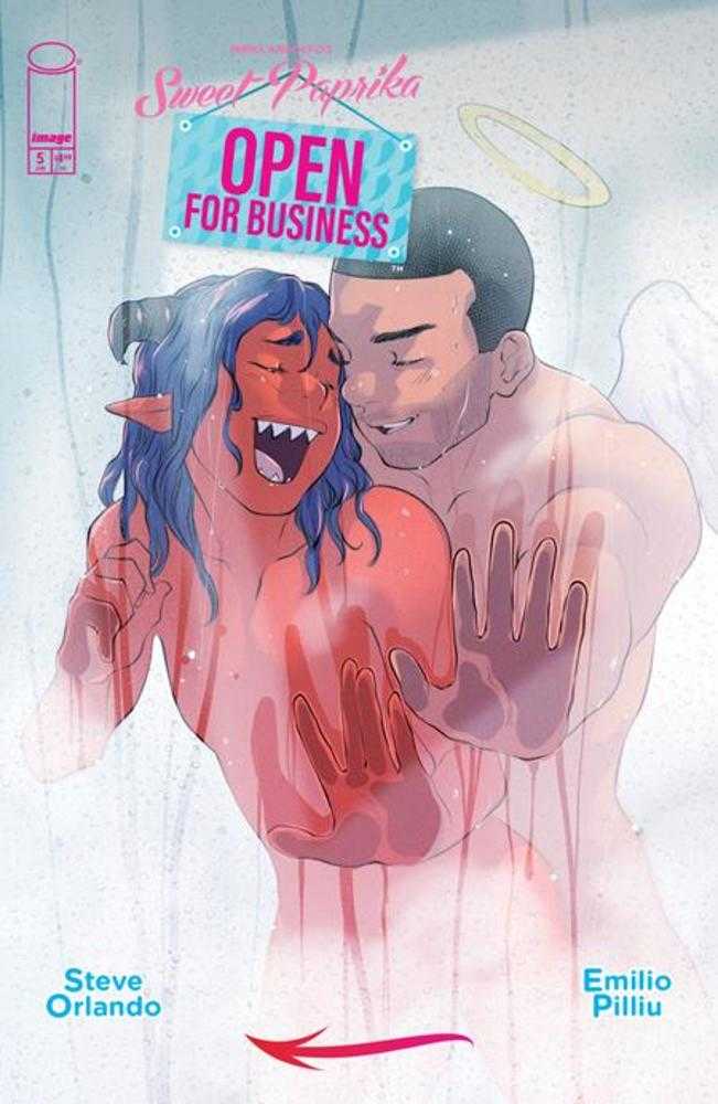 Mirka Andolfos Sweet Paprika Open For Business #5 (Of 5) Cover E Emilio Pilliu Hot Cover Polybagged Variant (Mature) (Online Order Only)