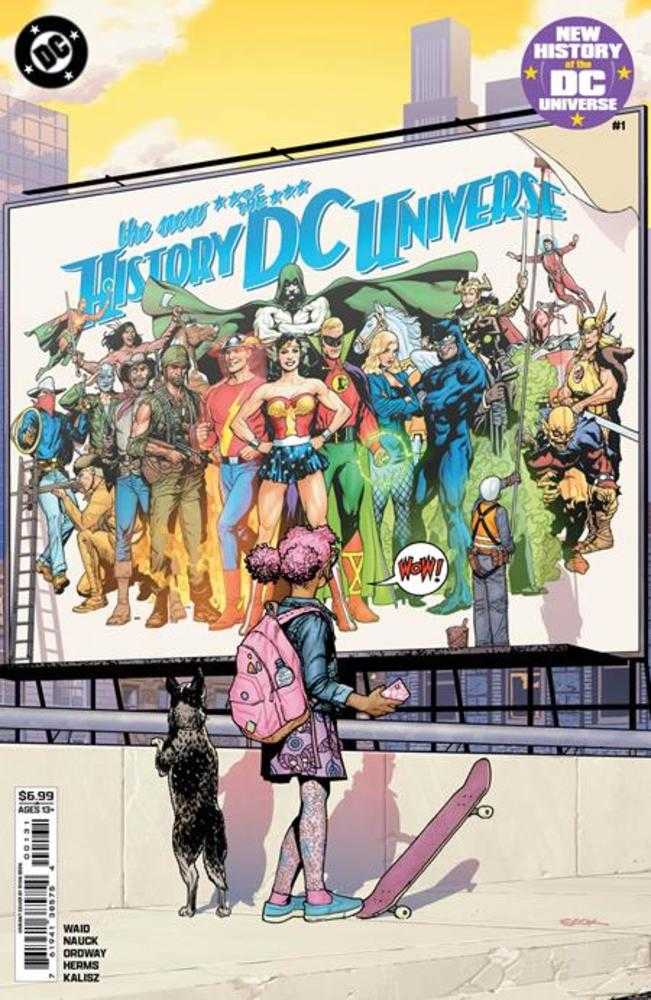 New History Of The DC Universe #1 (Of 4) Cover C Ryan Sook Card Stock Variant (Online Order Only)