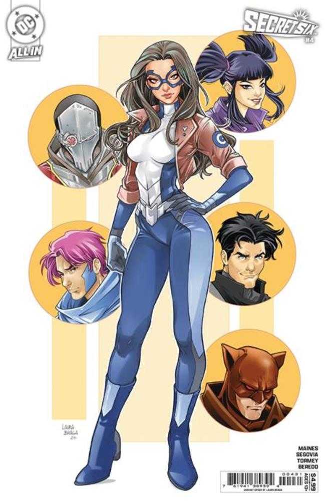 Secret Six #4 (Of 6) Cover C Laura Braga Card Stock Variant (Online Order Only)