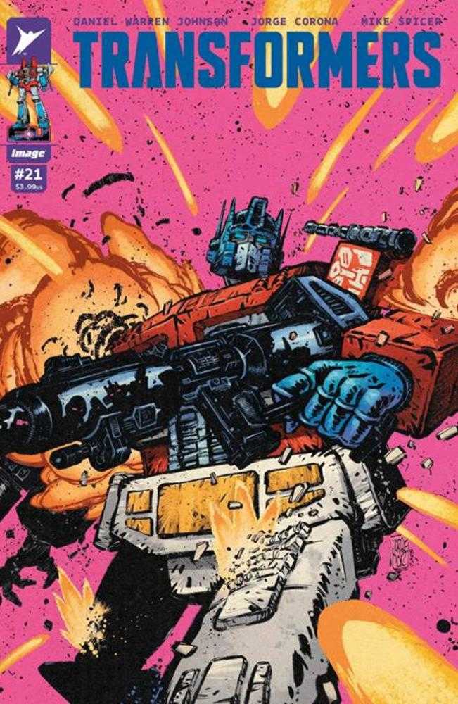 Transformers #21 Cover B Jorge Corona & Mike Spicer Variant (Online Order Only)