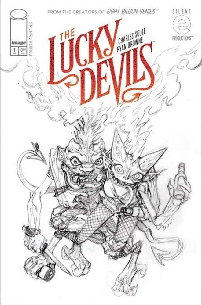 Lucky Devils #1 (Of 9) 4TH Printing Cover A Ryan Browne (Mature) (Online Order Only)