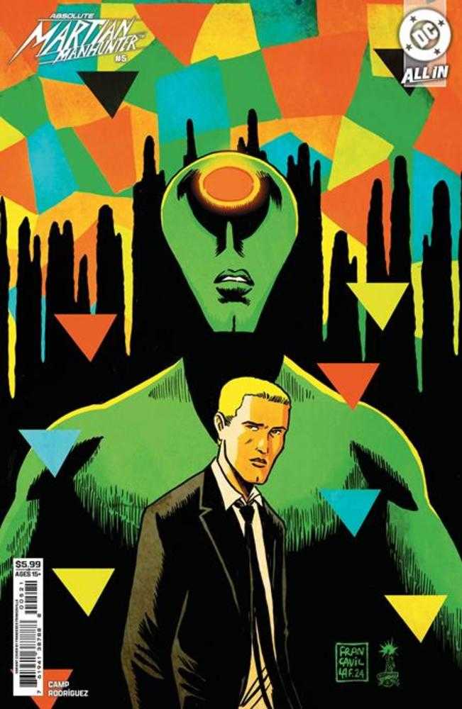 Absolute Martian Manhunter #5 (Of 12) Cover B Francesco Francavilla Card Stock Variant (ONLINE ORDER ONLY)