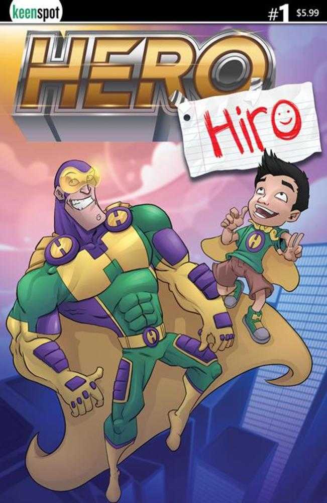 Hero Hiro #1 Cover A Michael Adams (ONLINE ORDER ONLY)