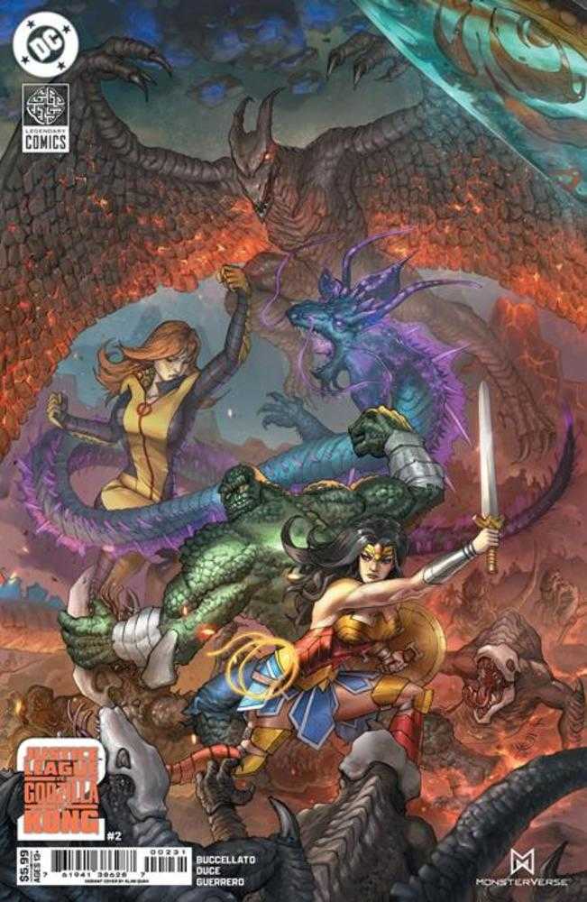 Justice League vs Godzilla vs Kong 2 #2 (Of 7) Cover C Alan Quah Card Stock Variant (Online Order Only)