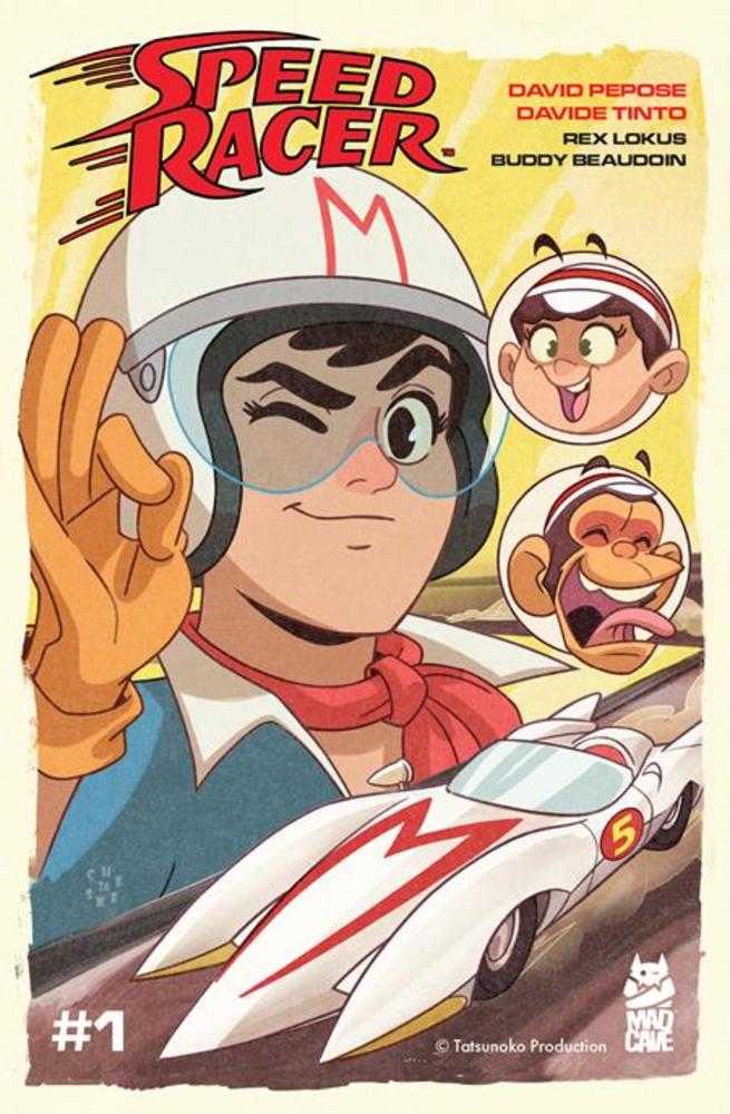 Speed Racer #1 Cover B Sean Galloway Retro Manga Variant (ONLINE ORDER ONLY)