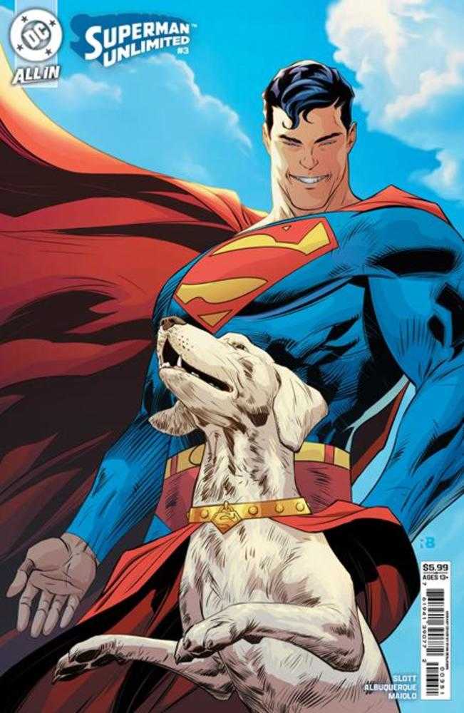 Superman Unlimited #3 Cover D Ryan Benjamin Card Stock Variant (ONLINE ORDER ONLY)