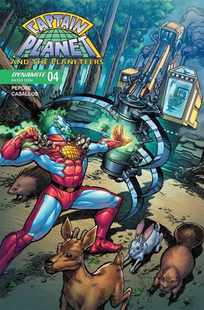 Captain Planet #4 Cover A Chad Hardin (ONLINE ORDER ONLY)