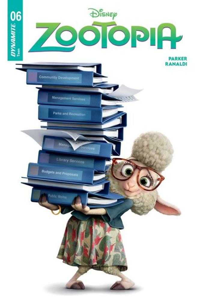 Zootopia #6 Cover E Movie Characters Variant (ONLINE ORDER ONLY)