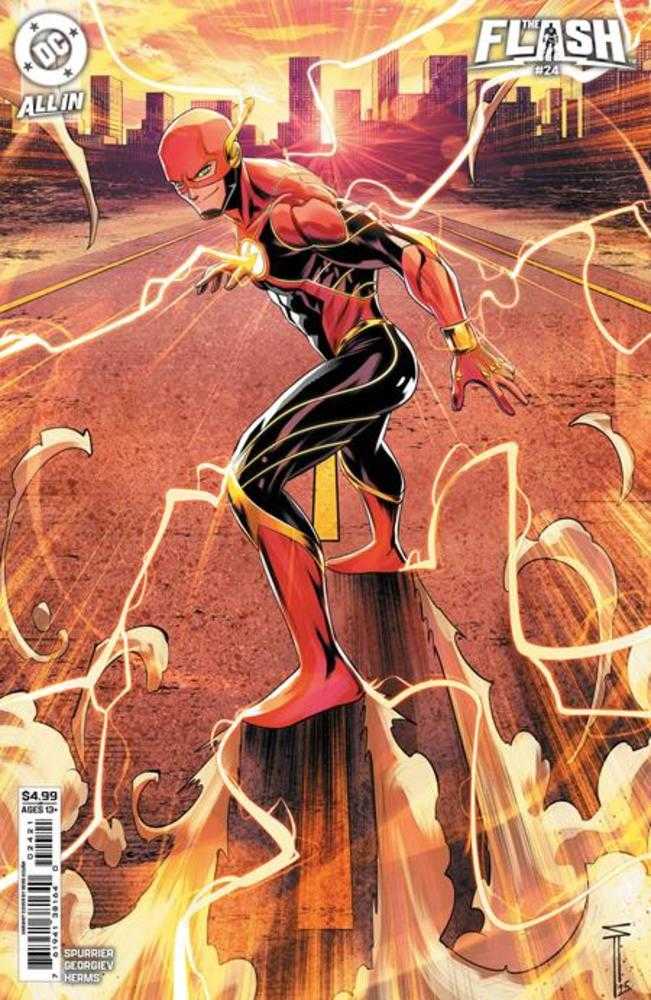 Flash #24 Cover B Serg Acuna Card Stock Variant (ONLINE ORDER ONLY)