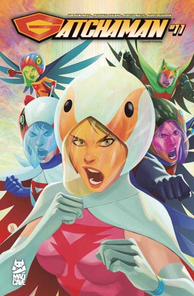 Gatchaman #11 Cover A Inaki Miranda (ONLINE ORDER ONLY)