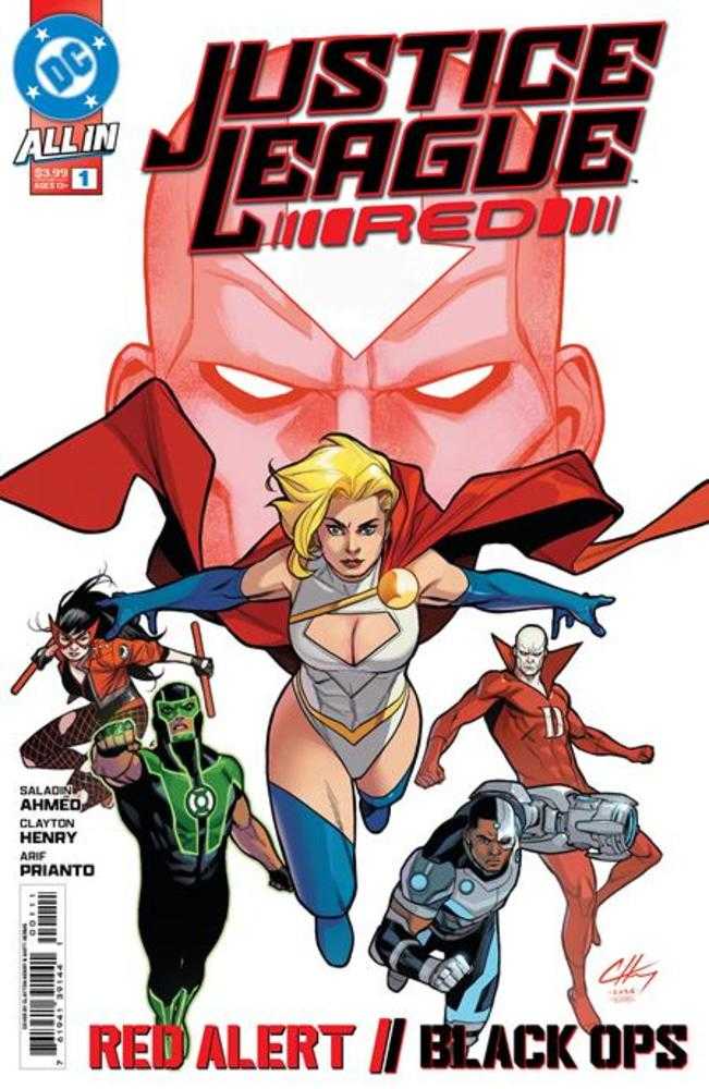 Justice League Red #1 (Of 6) Cover A Clayton Henry (ONLINE ORDER ONLY)