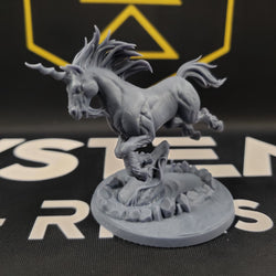 Tempest the Celestial Steed (With or Without Rider) (Online Only)