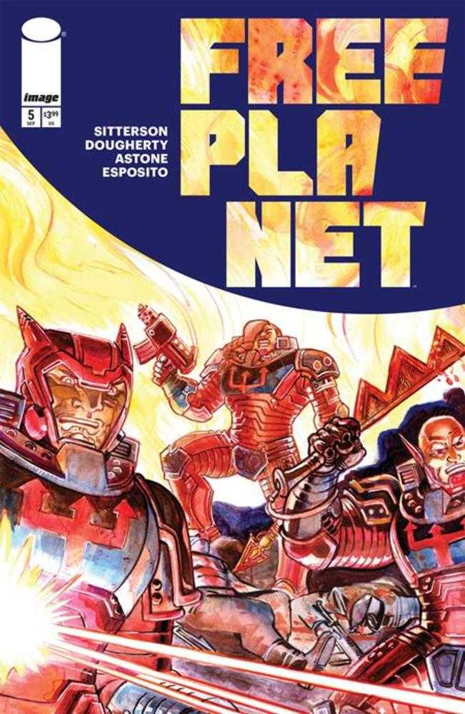 Free Planet #5 Cover A Jed Dougherty (ONLINE ORDER ONLY)