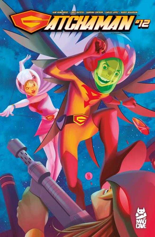 Gatchaman #12 Cover A Inaki Miranda (ONLINE ORDER ONLY)