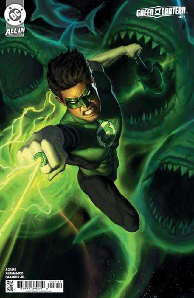 Green Lantern #27 Cover B Aaron Bartling Card Stock Variant (Starbreaker Supremacy) (ONLINE ORDER ONLY)