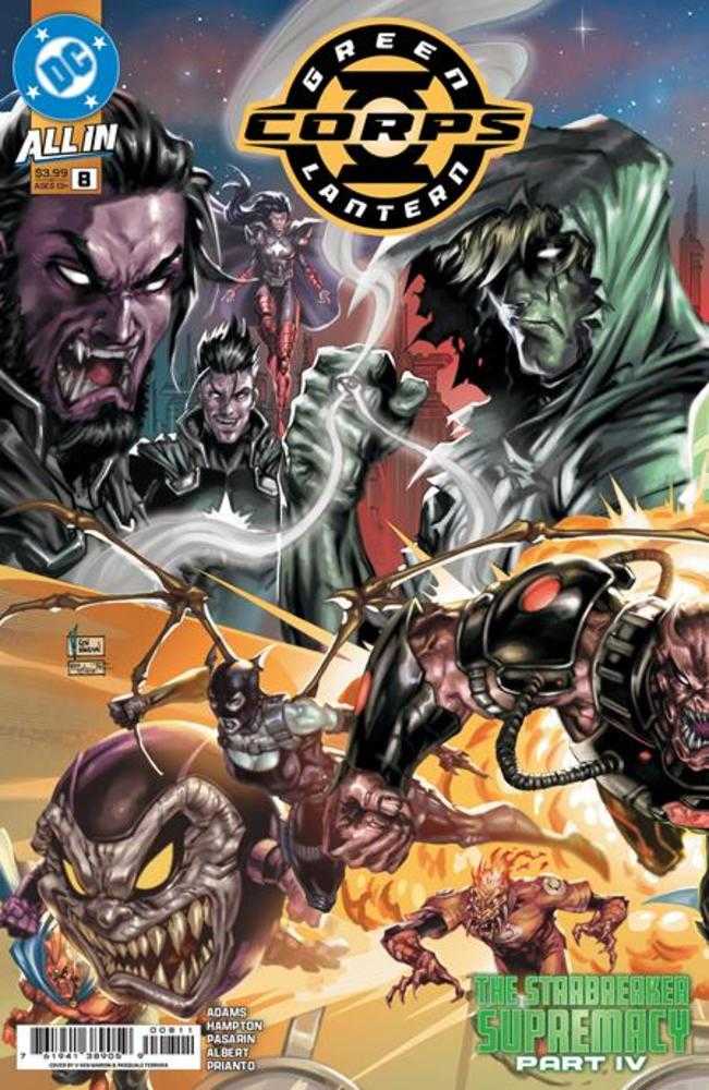 Green Lantern Corps #8 Cover A V Ken Marion (Starbreaker Supremacy) (ONLINE ORDER ONLY)