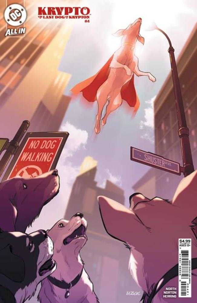 Krypto The Last Dog Of Krypton #4 (Of 5) Cover B Karl Kerschl Card Stock Variant (ONLINE ORDER ONLY)