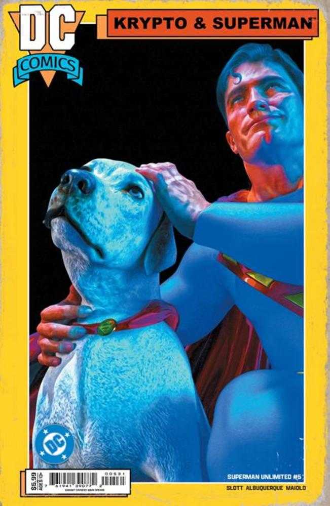 Superman Unlimited #5 Cover C Mark Spears Card Stock Variant (ONLINE ORDER ONLY)