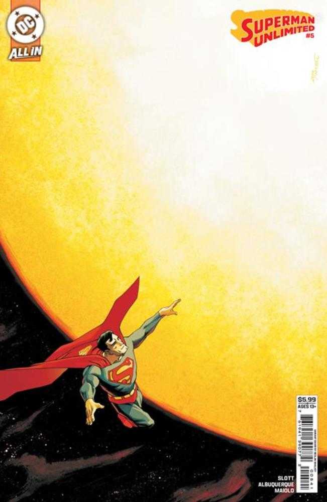 Superman Unlimited #5 Cover E Declan Shalvey Card Stock Variant (ONLINE ORDER ONLY)