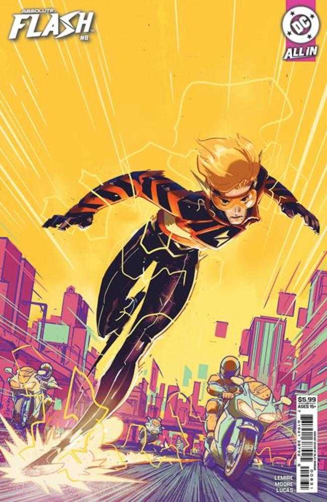 Absolute Flash #8 Cover C Riley Rossmo Card Stock Variant (ONLINE ORDER ONLY)