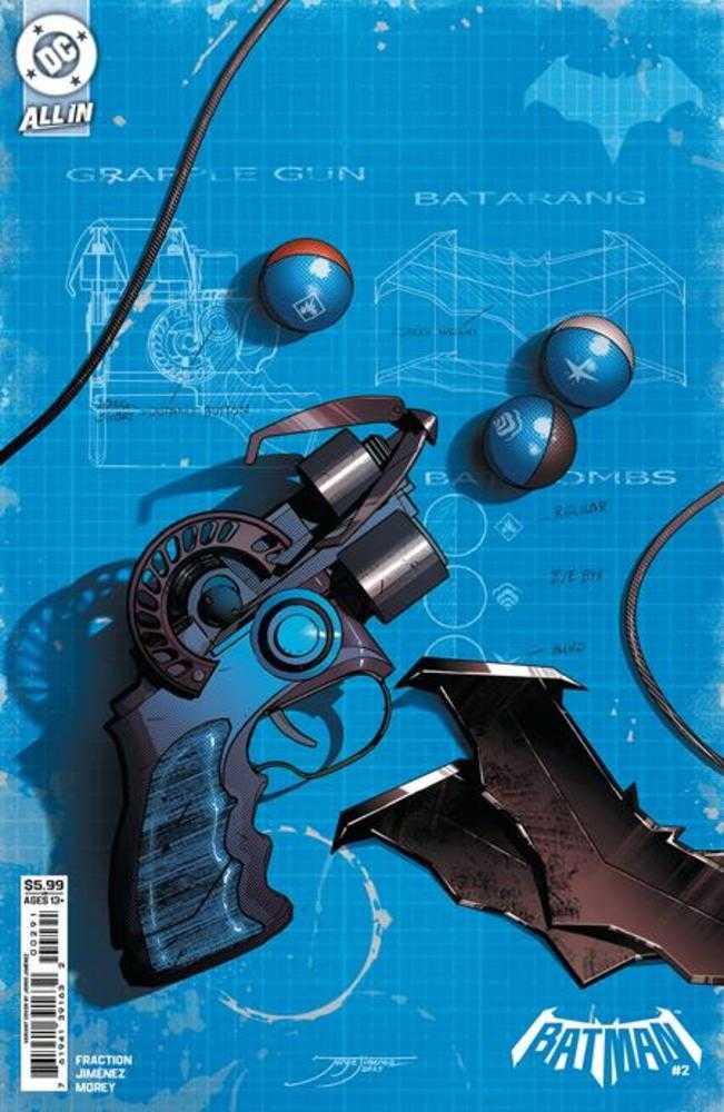 Batman #2 Cover F Jorge Jimenez Bat Gadget Card Stock Variant (ONLINE ORDER ONLY)