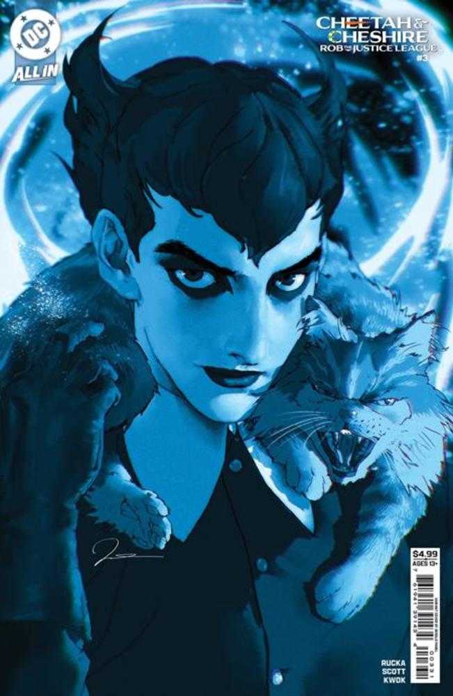 Cheetah And Cheshire Rob The Justice League #3 (Of 6) Cover B Gerald Parel Card Stock Variant (ONLINE ORDER ONLY)