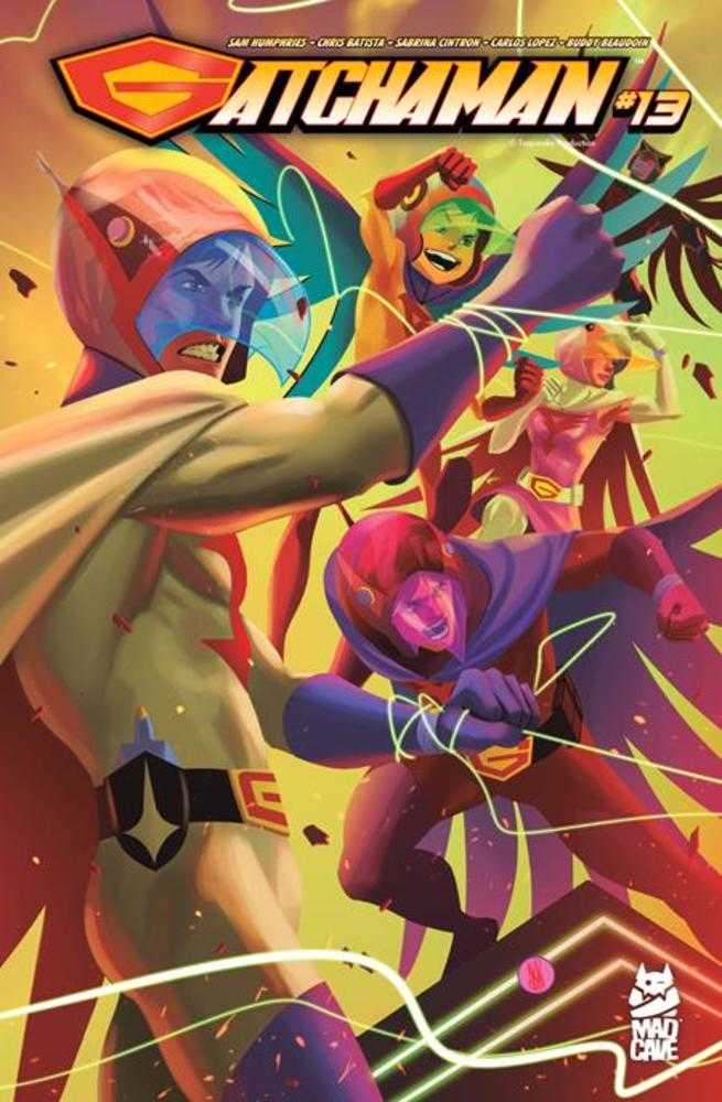 Gatchaman #13 Cover A Inaki Miranda (ONLINE ORDER ONLY)
