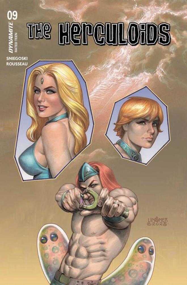 Herculoids #9 Cover B Joseph Michael Linsner Variant (ONLINE ORDER ONLY)