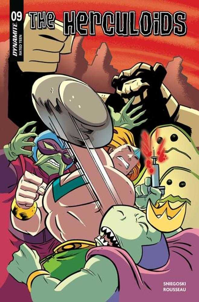 Herculoids #9 Cover D Anthony Marques Variant (ONLINE ORDER ONLY)